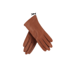 gants en cuir marron